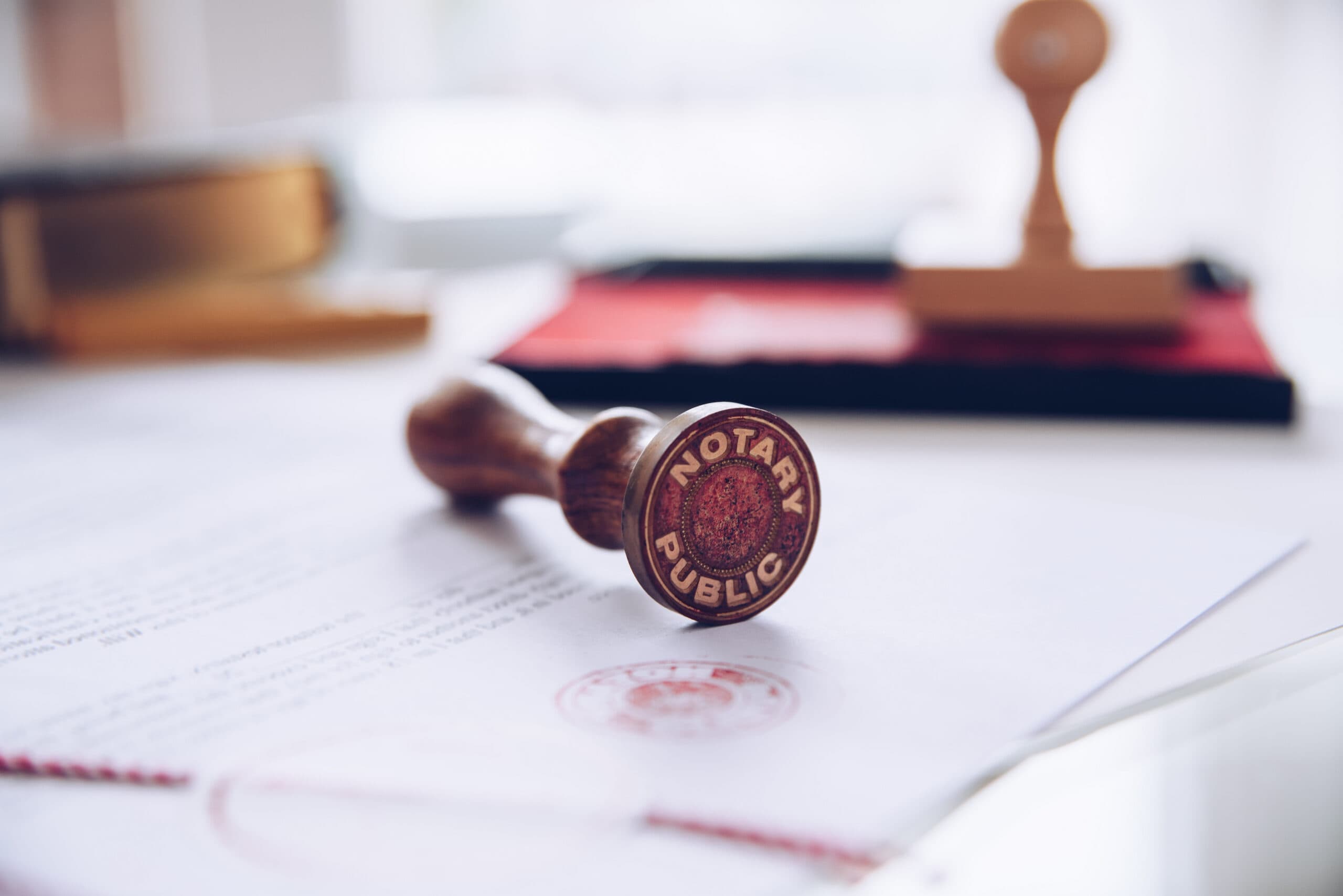 Professional notary service